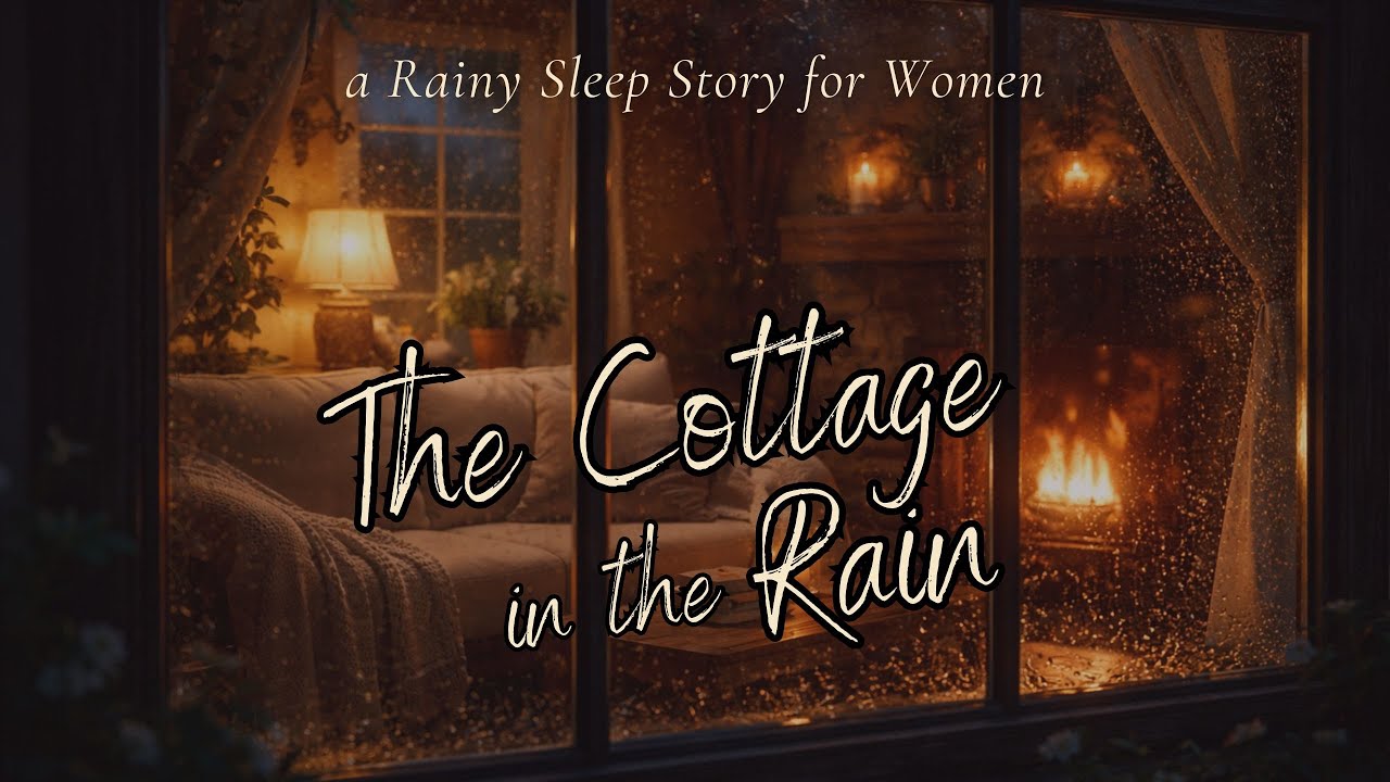 Fall Asleep to The Cottage in the Rain | A Cozy SleepStory for Overthinking Minds