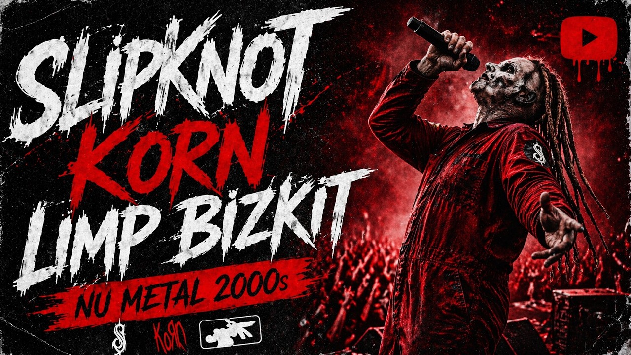 Slipknot Korn Limp Bizkit Nu Metal 2000s Hardcore AI Mix