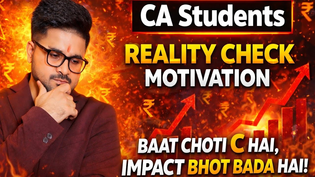 CA Students Reality Check MOTIVATION | VG Sir LAST CLASS |