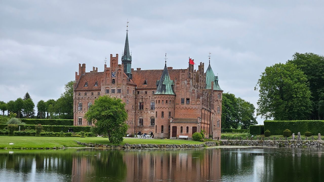 Dänemark 2025 (7) Insel Fünen - Nyborg, Schloß Egeskov und Faaborg