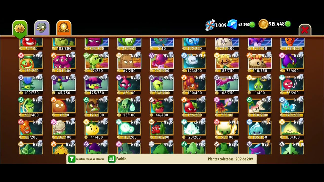 PvZ 2: Almanarque completo - 2025 (Parte 1)