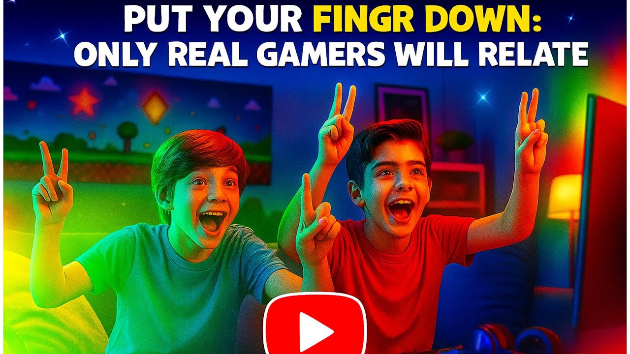 Put Your Finger Down: Only Real Gamers Will Relate