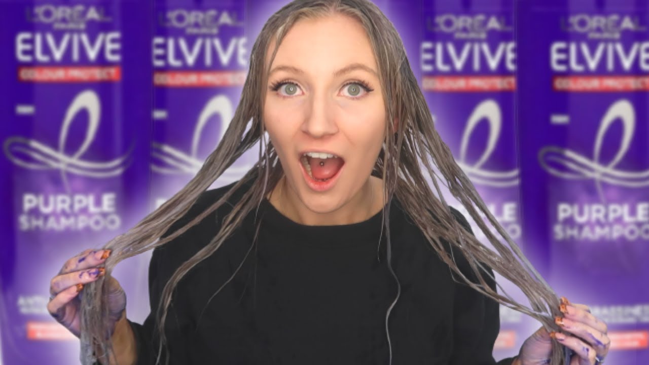 ОБЗОР И ДЕМОНСТРАЦИЯ ШАМПУНЯ L'OREAL ELVIVE PURPLE | КАКОЙ ЛУЧШИЙ ФИОЛЕТОВЫЙ ШАМПУНЬ?