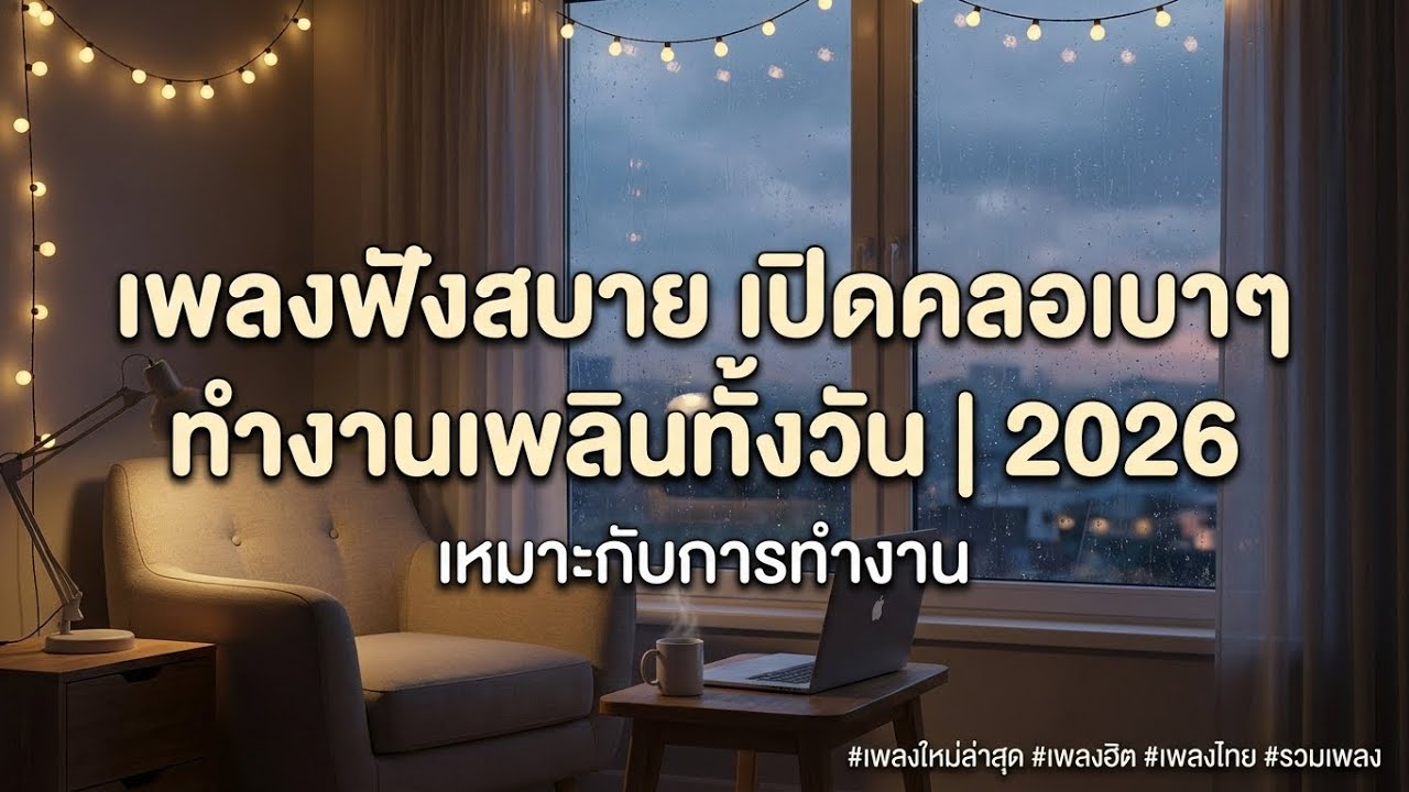 เพลงเพราะที่ไม่ต้องตั้งใจฟัง | เพลย์ลิสต์ฟังสบายๆ EP5