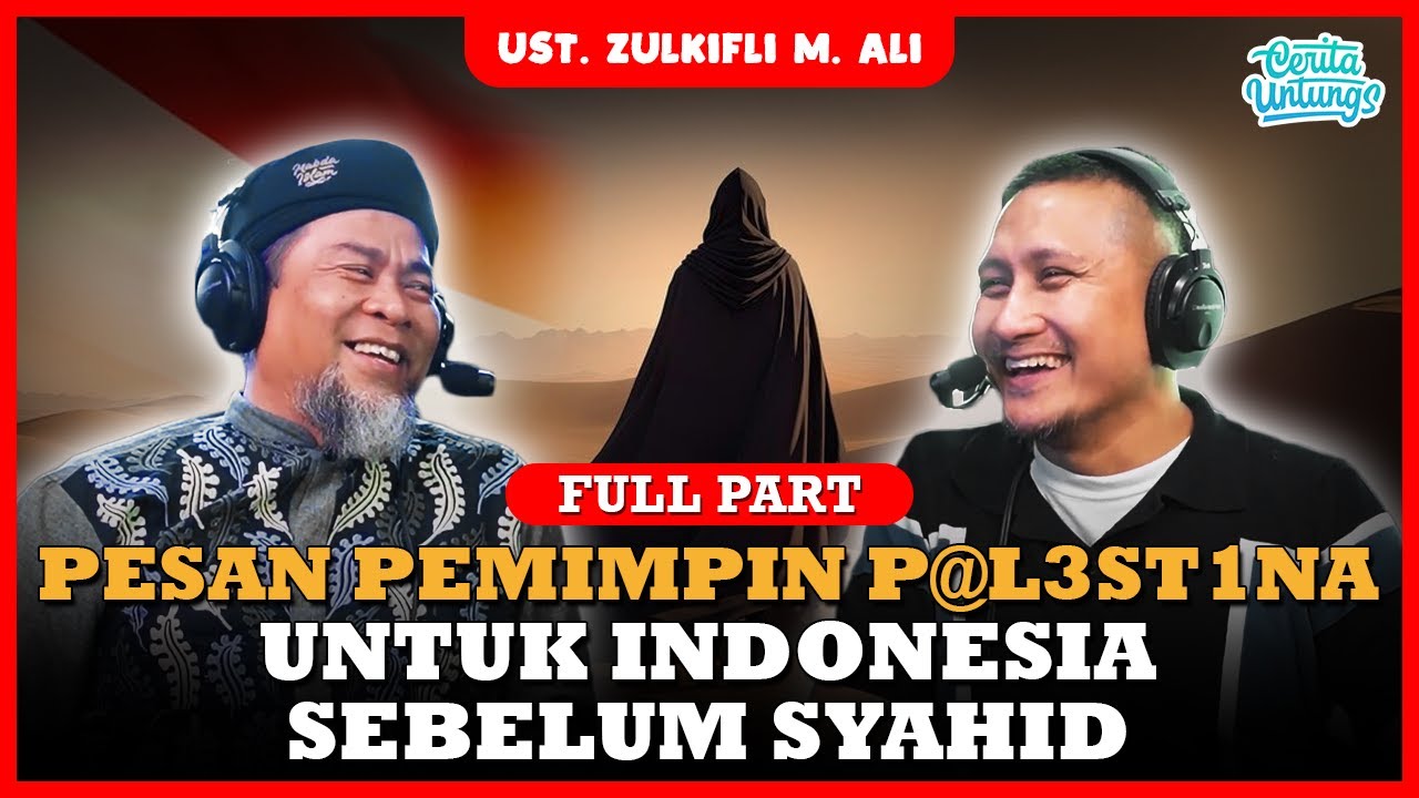 PESAN TERAHIR PEMIMPIN P4L3S7IN4 SEBELUM SYAHID - UST. ZULKIFLI ALI