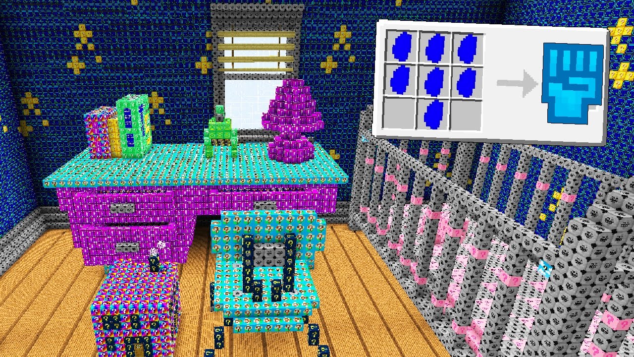 1000000 ANGRIFF BRO WAFFE- GENIALES KINDERZIMMER AUS LUCKY BLOCKS