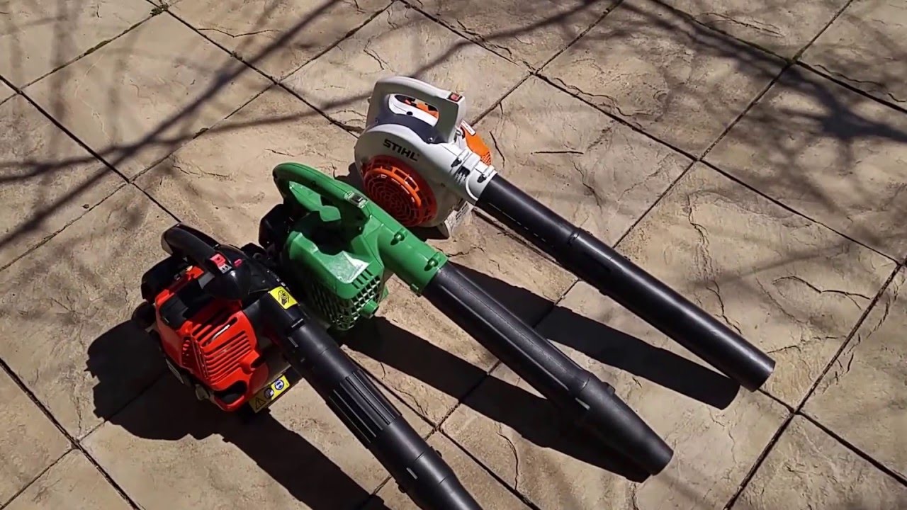 Most powerful hand held blower for Spring cleanups? Stihl vs Hitachi vs Dolmar