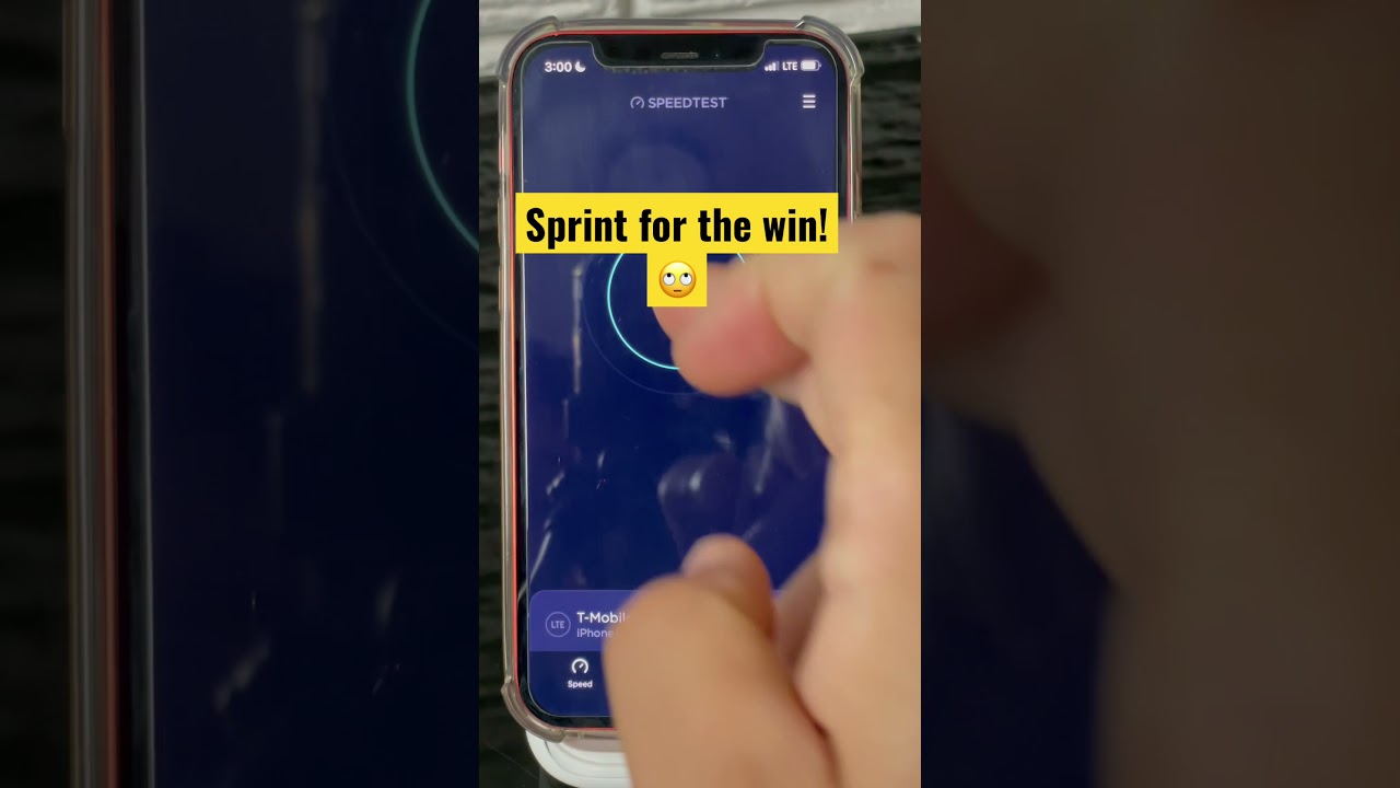 My last Sprint speed test! T-Mobile &ldquo;upgrades&rdquo; not really helping.