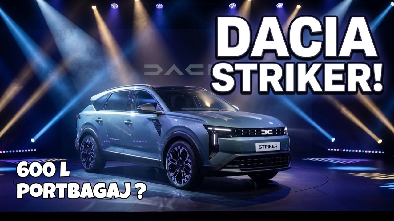 Dacia Striker: crossoverul de familie cu hybrid, GPL și 4x4
