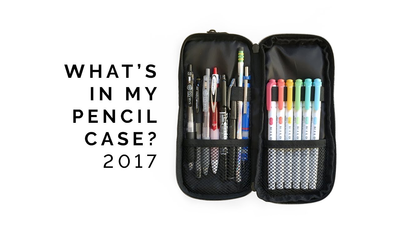 what's in my pen case ✏ sophomore year of high school