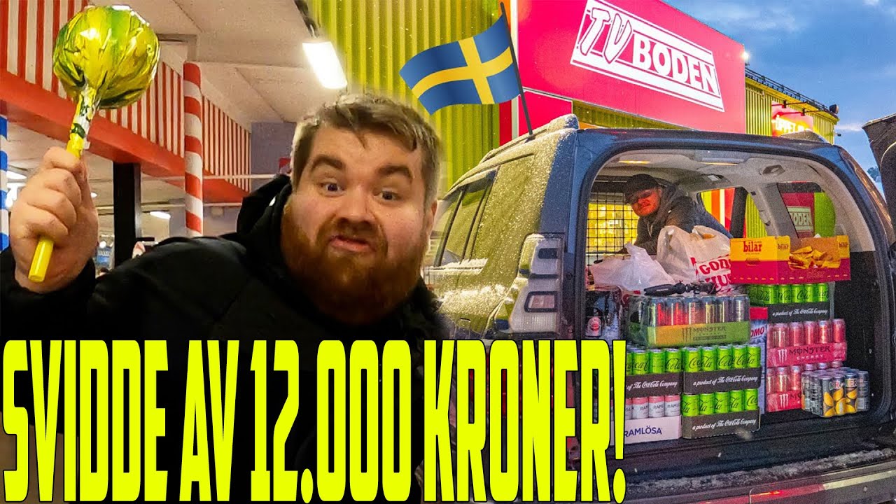 FYLLER OPP EN VAREBIL P&Aring; HARRYHANDEL! | SVERIGETUR!