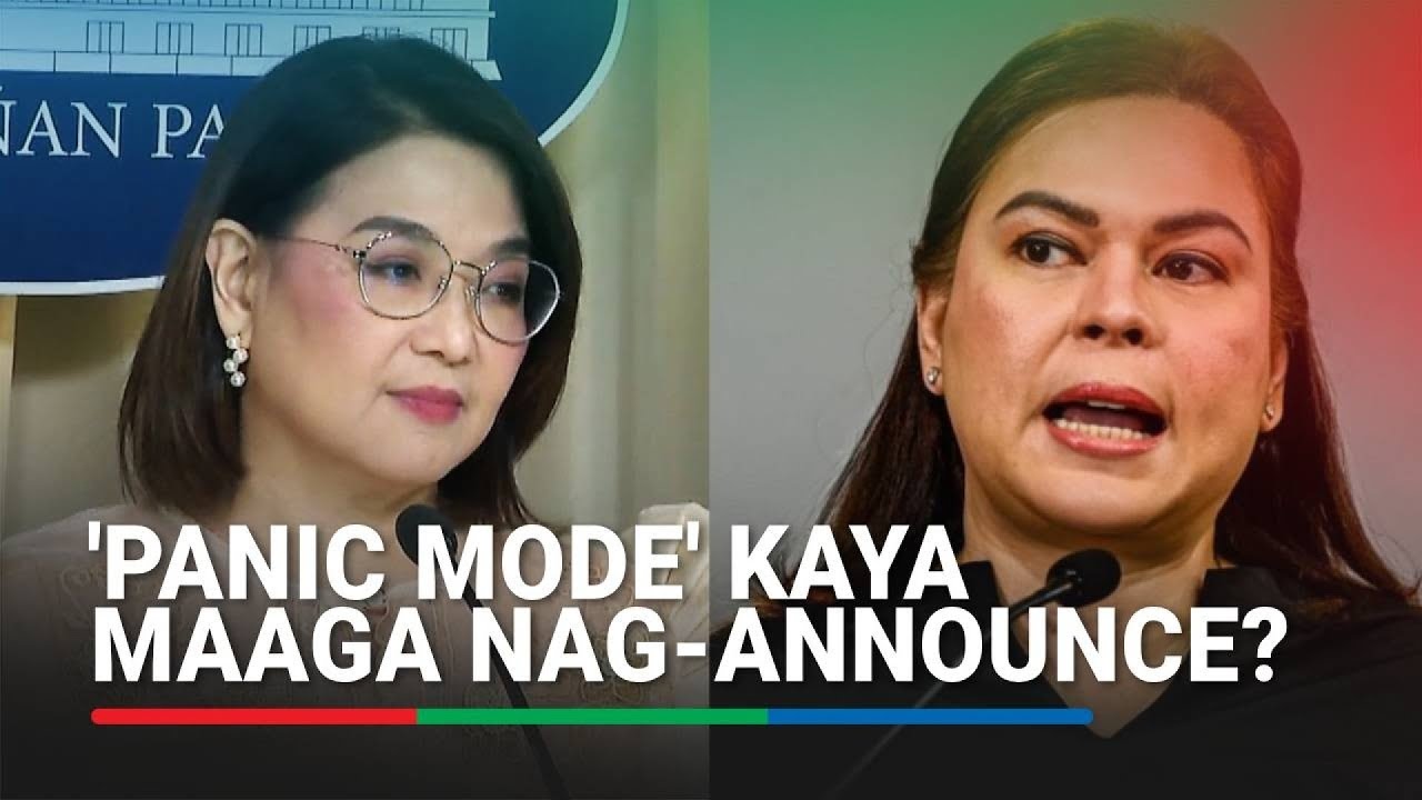 Dutertes in 'panic mode'? VP Sara's reason for announcement 'doesn't matter,' says Palace