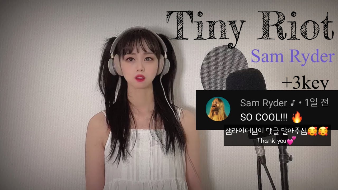 Sam Ryder - Tiny Riot ( cover by GRACY ) +3key female ver.