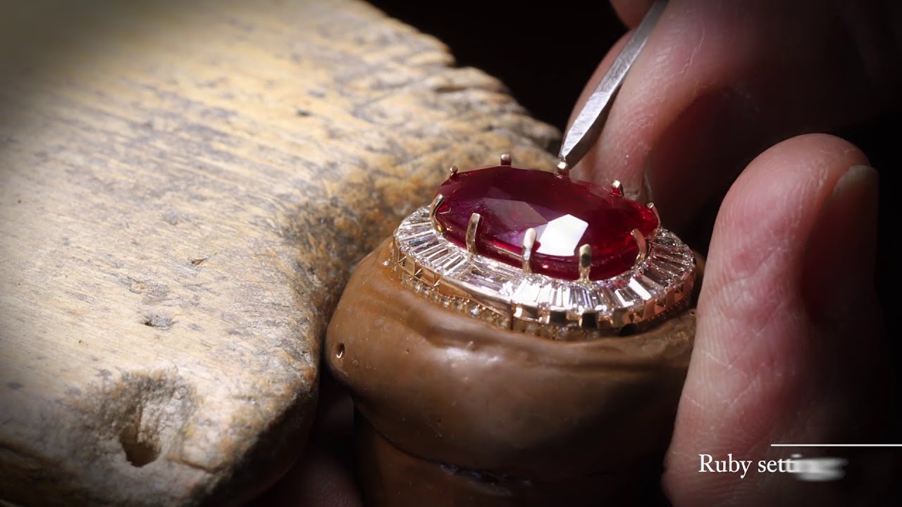 Treasure of rubies - Rubis flamboyant necklace