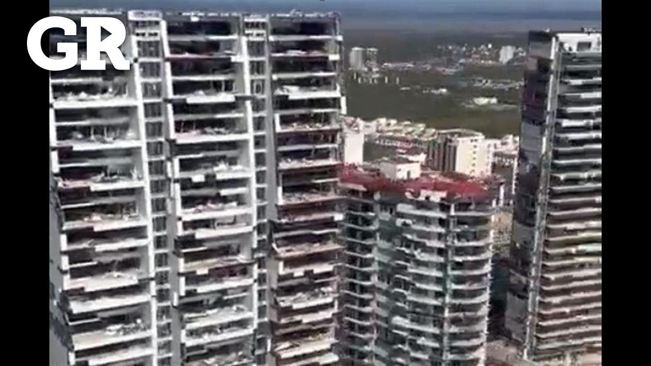 Desde los aires: el desastre en Acapulco