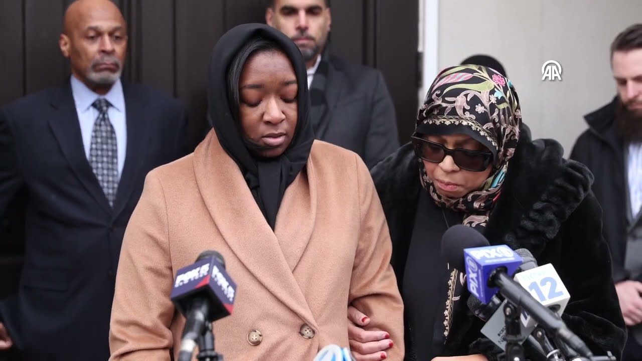 Funeral ceremony for the imam who lost his life in an armed attack in the USA