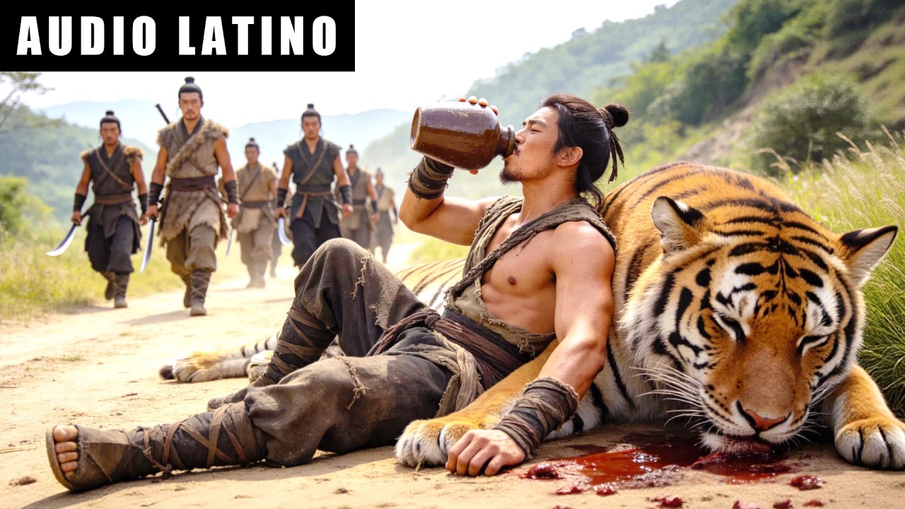 Audio Latino - Mendigo Borracho es atacado por un Tigre, pero Lo Mata mientras Duerme.