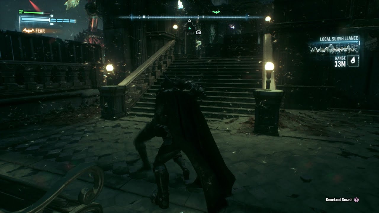 Batman: Arkham Knight - PS4 - Own the Roads - Miagani Island Roadblock 5 (Blind, Hard)