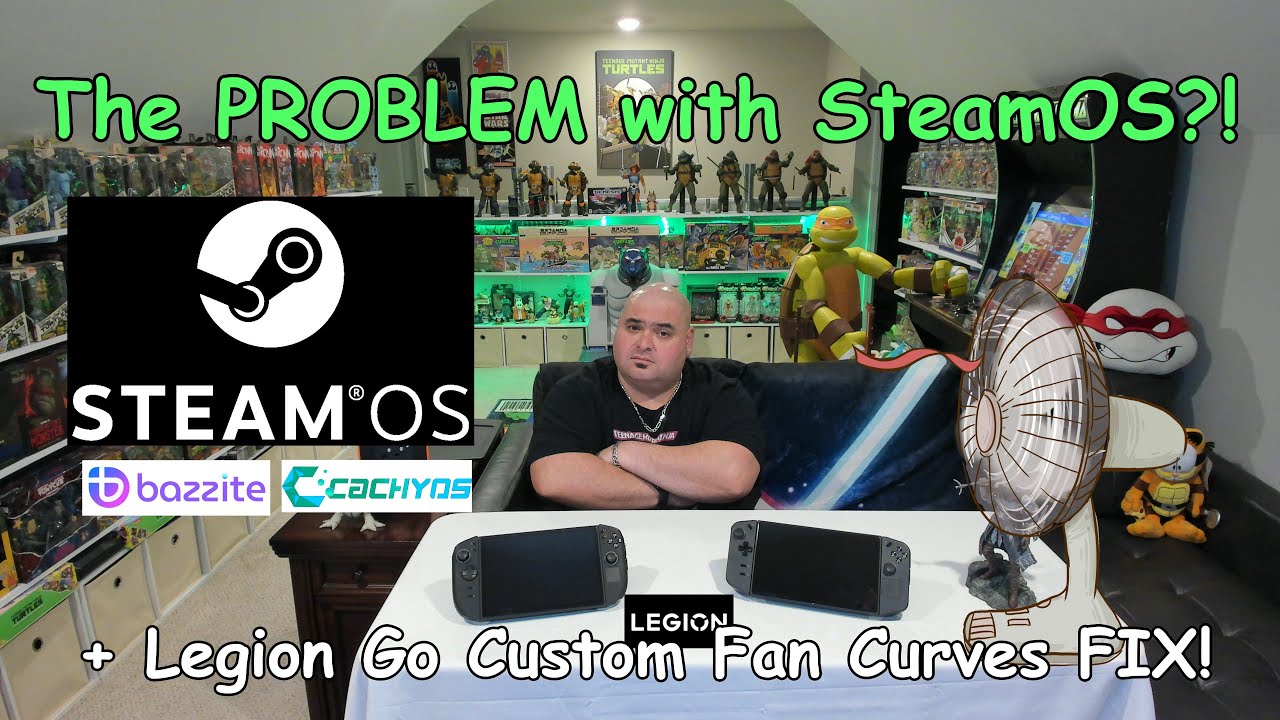 The PROBLEM with SteamOS & Legion Go Custom Fan Curves FIX!