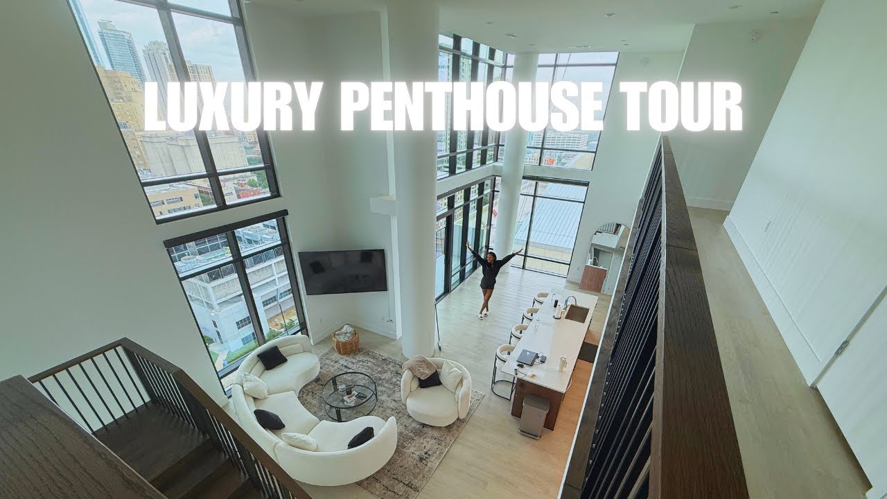 my unfinished luxury penthouse tour! | moving @ 22 (again)