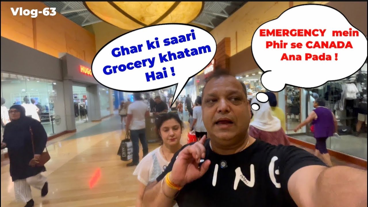 Canada Ka Chapter: Band Ya Sirf Pause? Full Truth Vlog || EP-1 || Emergency me Canada🇨🇦kyu Jana pada