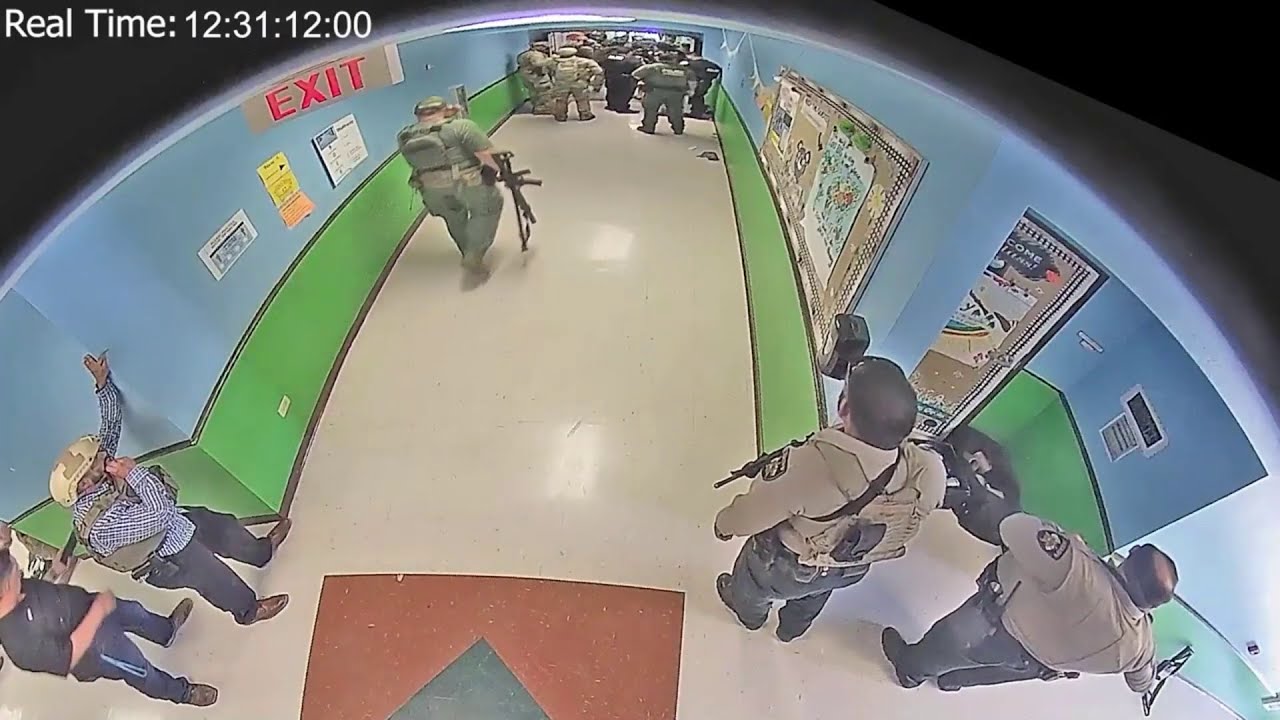 VIDEO: 77 minutes of footage from inside Uvalde school during Robb Elementary shooting