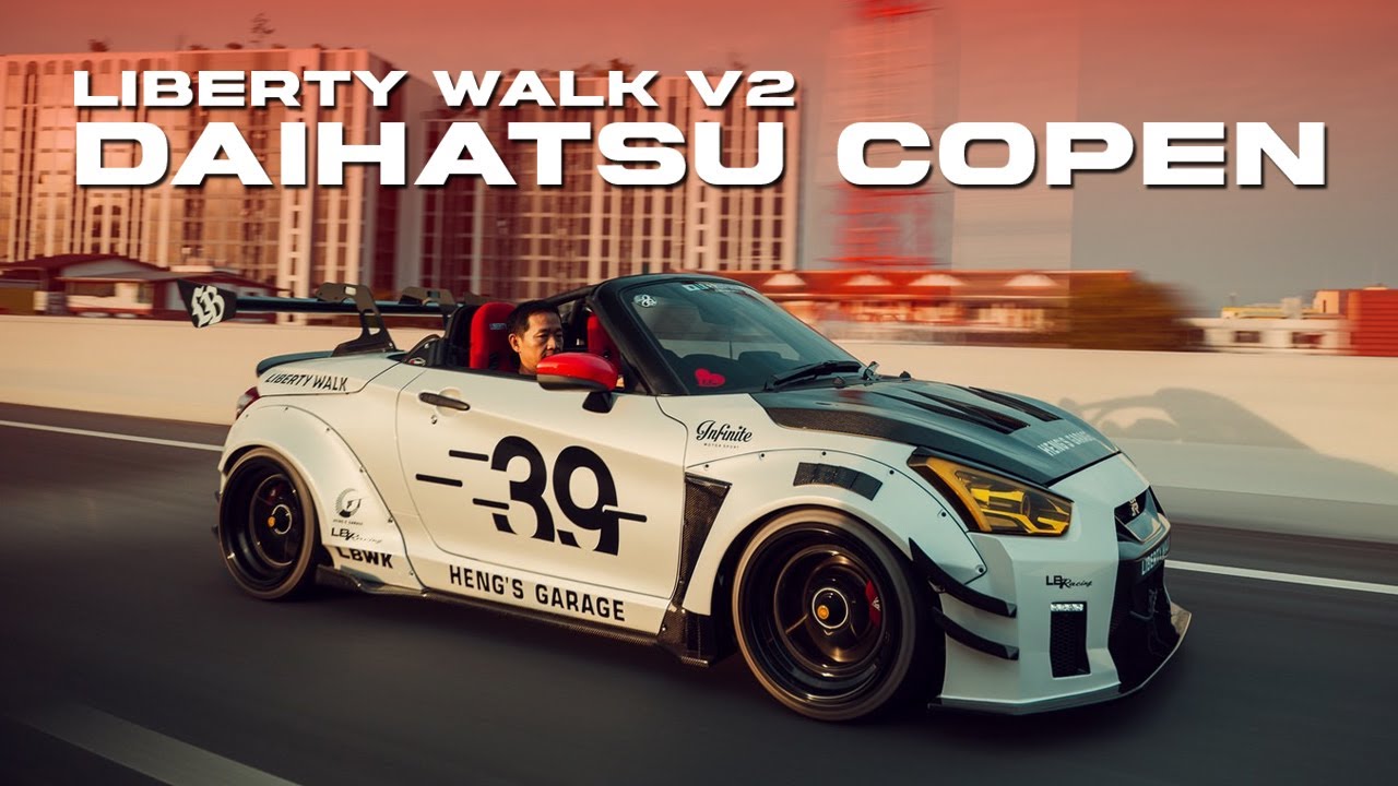 Heng's Garage Morning drive with Daihatsu Copen LBWK V2