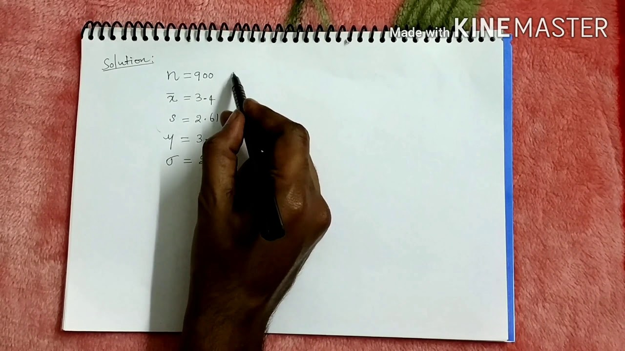 Z-test for single mean (One Sample)