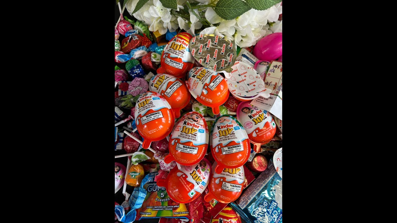 Beautiful candy and lollipop video