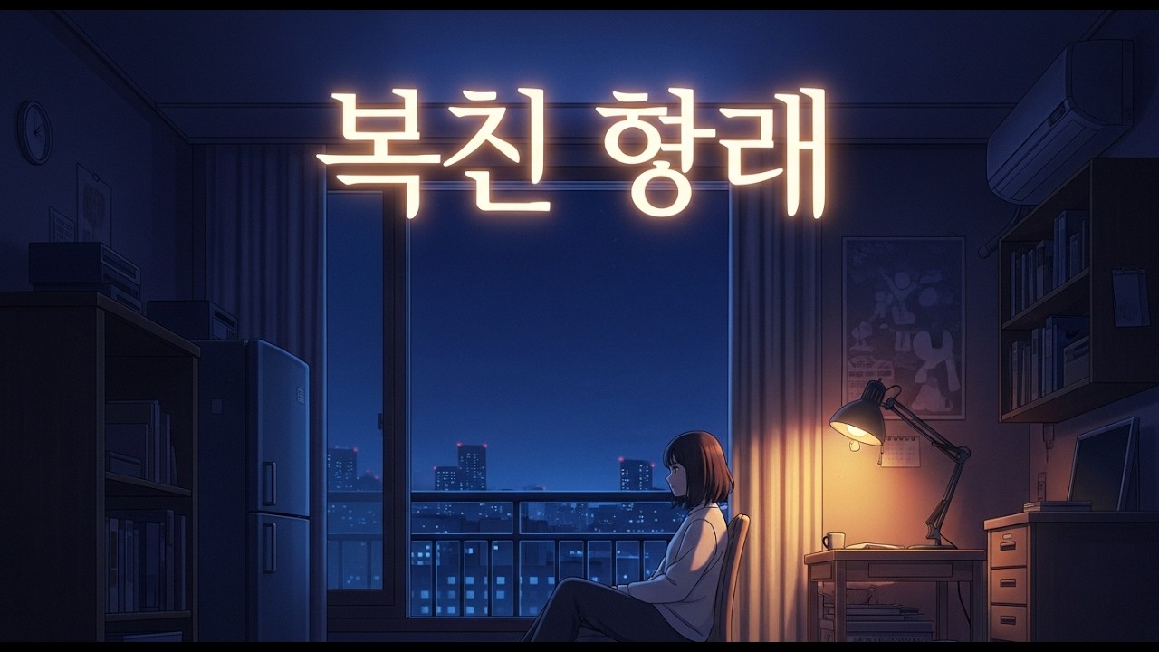 밤의 창가 – Window at Night | Late Night Korean R&B & Lo-fi Chill Playlist