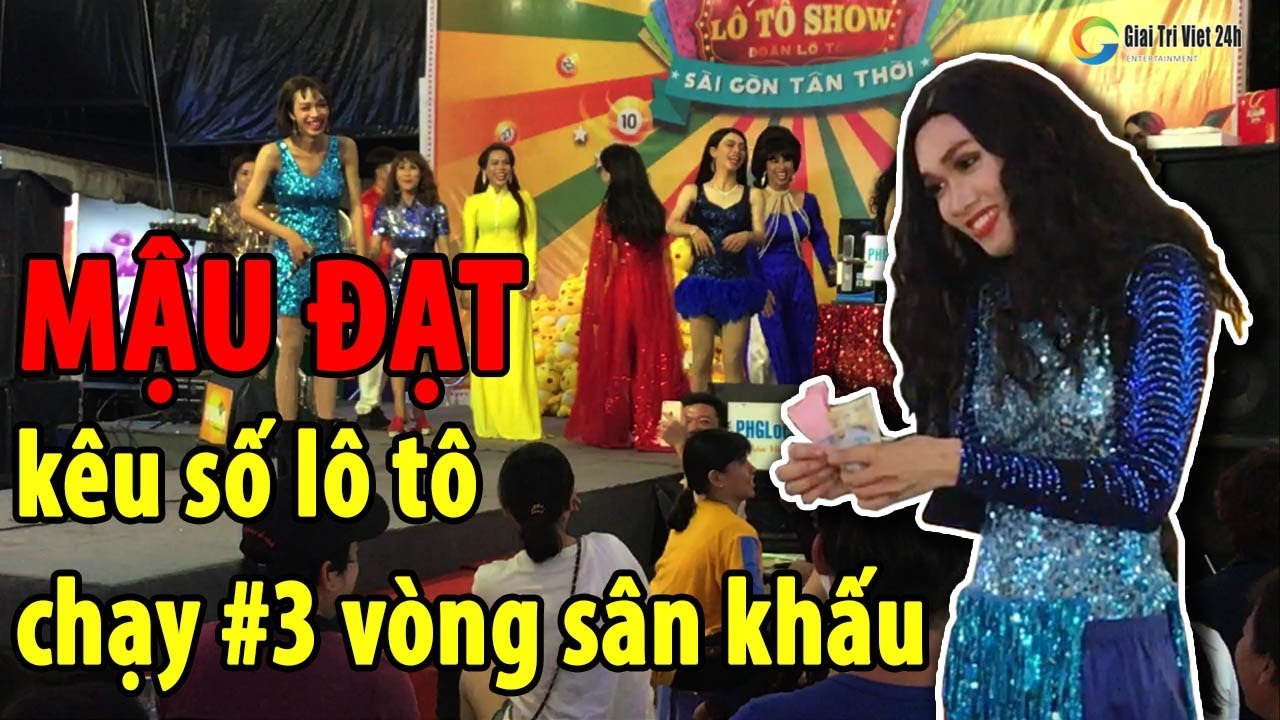 Loto show: Mậu Đạt người b&iacute; ẩn k&ecirc;u số l&ocirc; t&ocirc; chạy 3 v&ograve;ng s&acirc;n khấu 