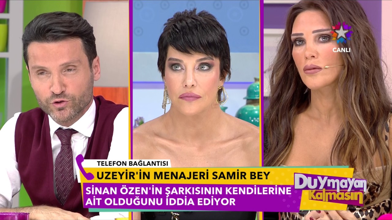 Sinan Özen Uzeyir Mehdizade'nin Menajerine Emek Hırsızlığı Suçlamalarına Cevap Veriyor