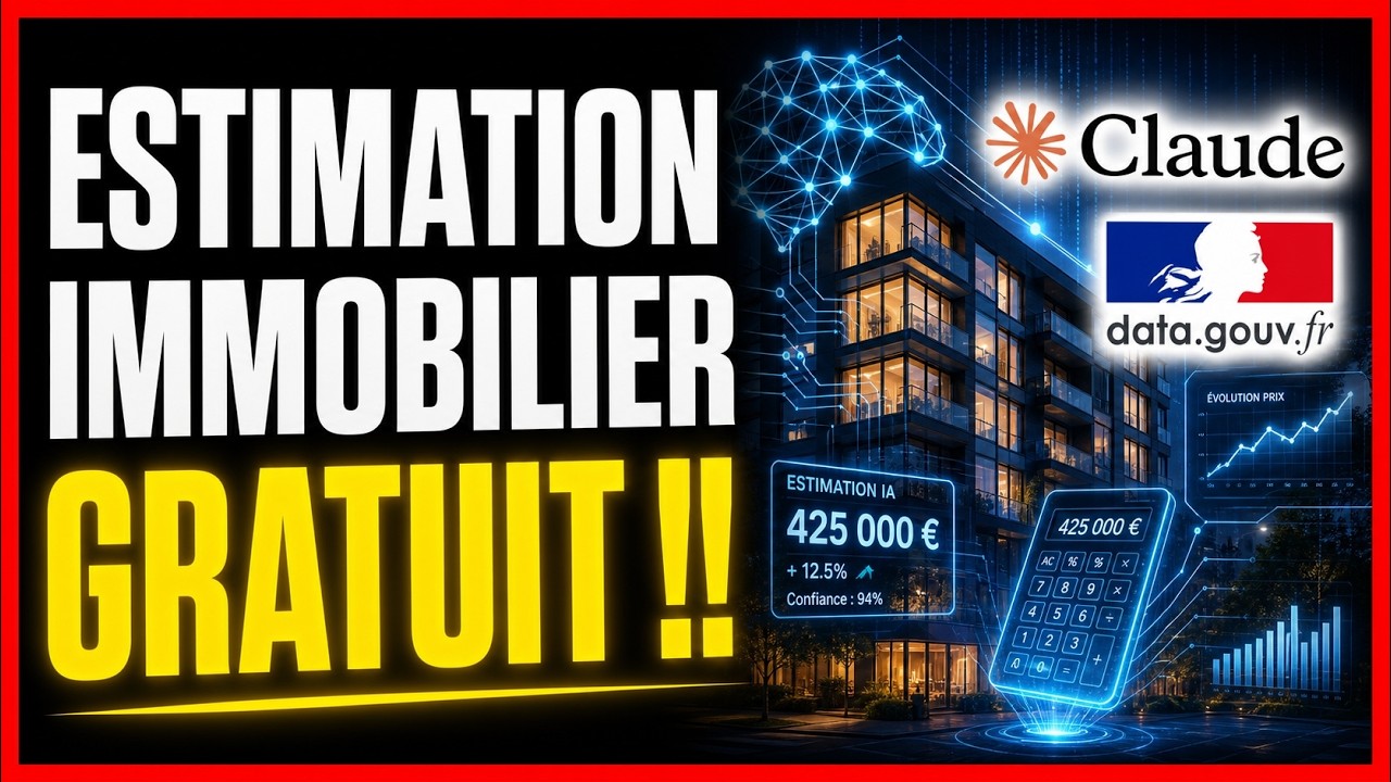 🔴 Estimer un bien immobilier gr&acirc;ce &agrave; l'IA (gratuit) !