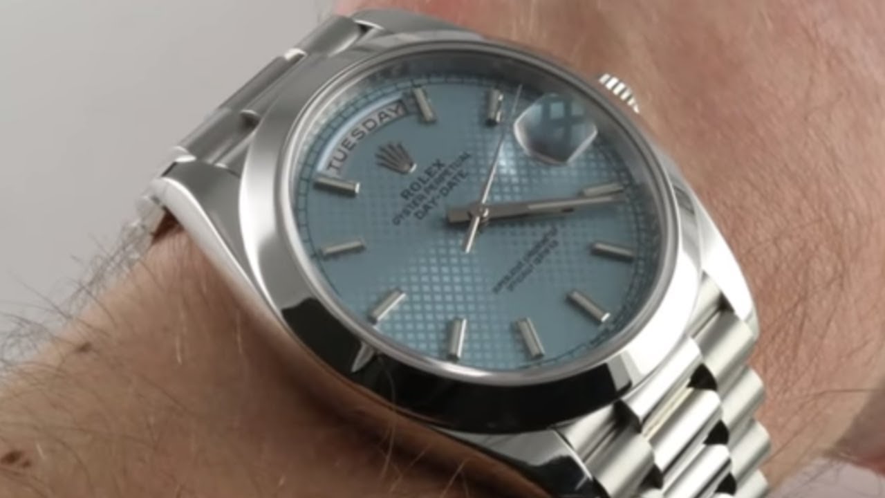 Rolex Platinum Day-Date 