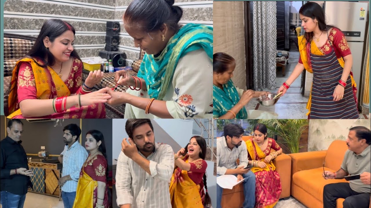मेरे पतिजी के लिए बिरयानी किसने बनाई मैंने या मम्मी जीने 🍛पार्टी के लिए हम लोग गए banquet हॉल देखने😊