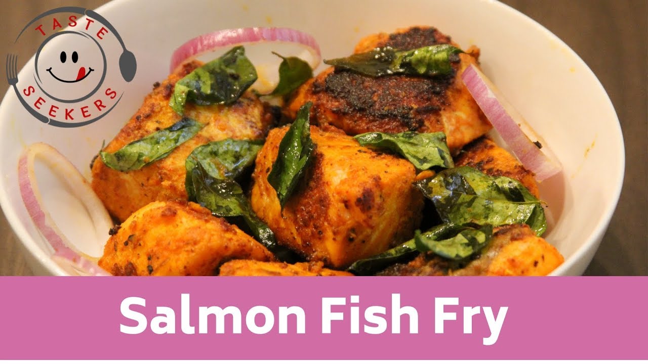 Salmon Fish Fry Kerala Style