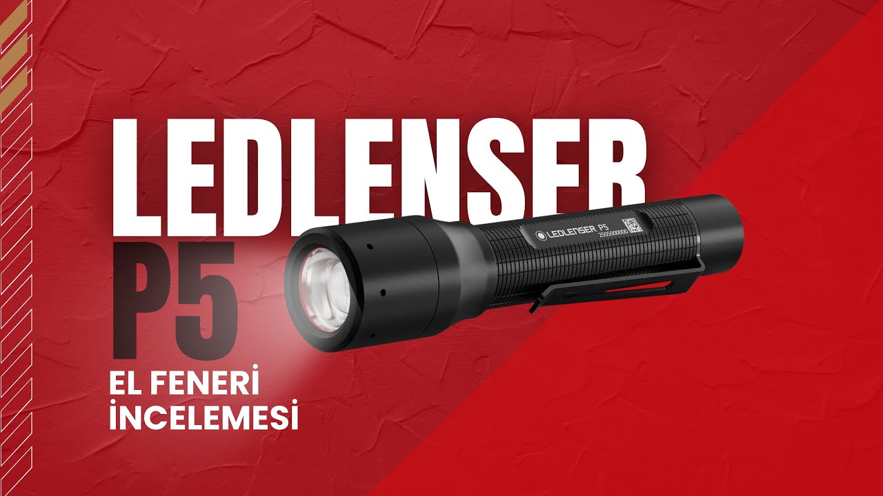 Ledlenser P5 El Feneri | Kompakt Güç, Yüksek Performans!