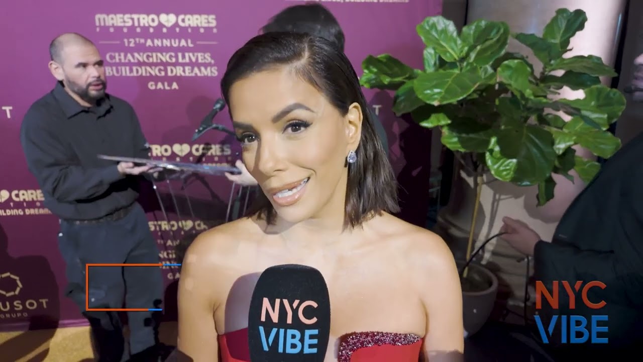 Eva Longoria and J Balvin Honored by Marc Anthony at Maestro Foundation Gala in NYC | NYC VIBE