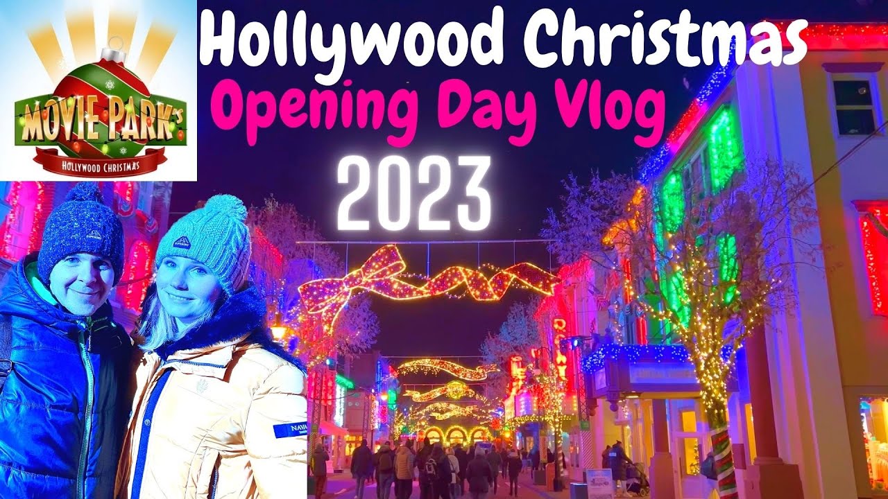 Hollywood Christmas Movie Park Germany 2023 / Opening Day Vlog / Shows / Food / Prices / Meet Santa
