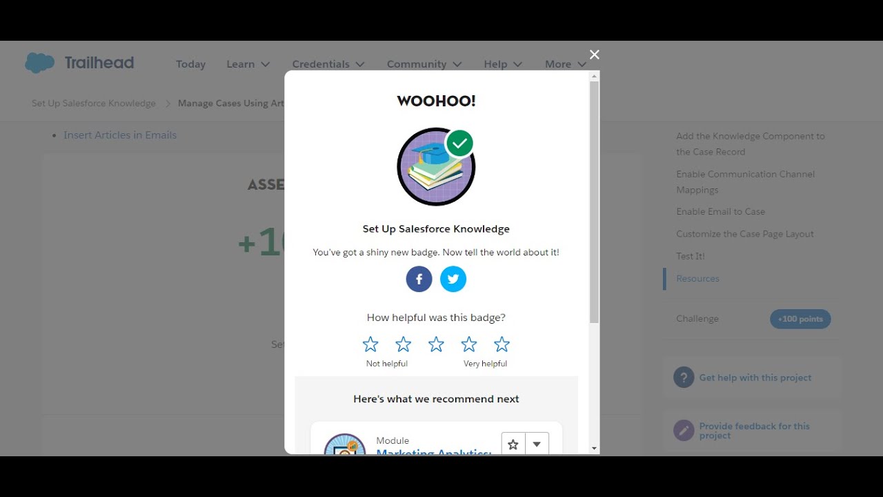 Manage Cases Using Articles | Set Up Salesforce Knowledge - Salesforce Trailhead