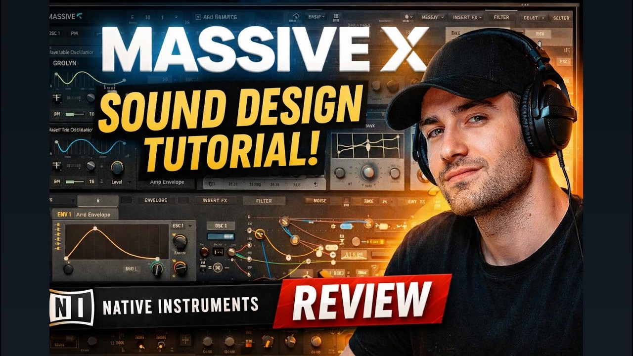 MASSIVE X Walkthrough &ndash; Complete Sound Design Tutorial | Native Instruments MASSIVE X Review