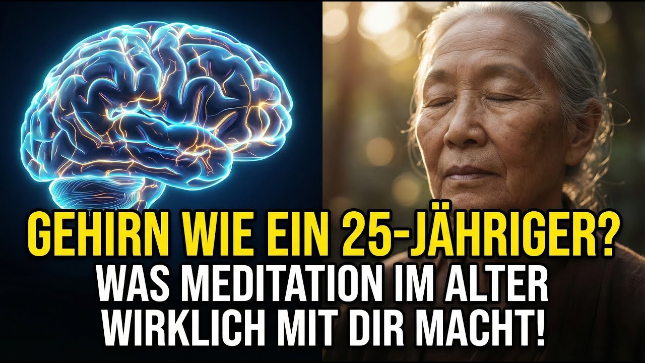 Gehirn wie ein 25-Jähriger? Was Meditation im Alter wirklich mit dir macht!