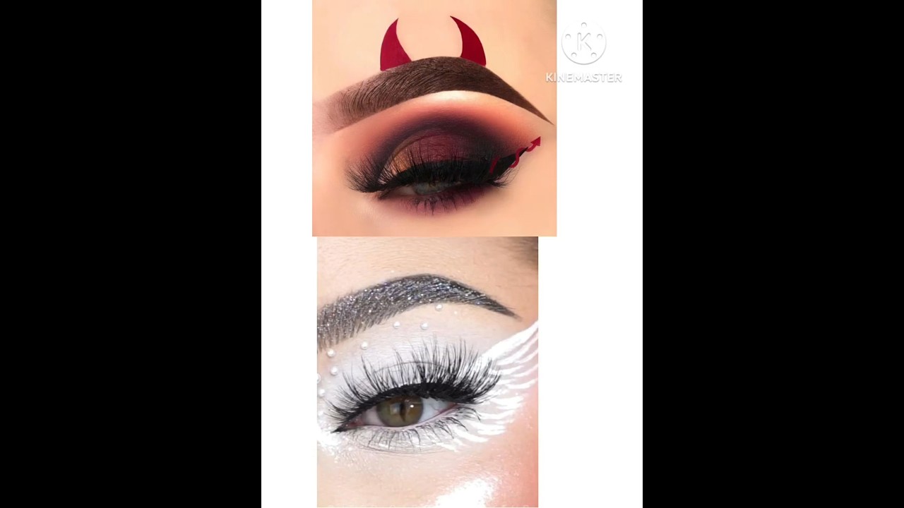 Angel 😇 vs devil 😈 Which one like you #heels #choose #nails #lips #beautiful