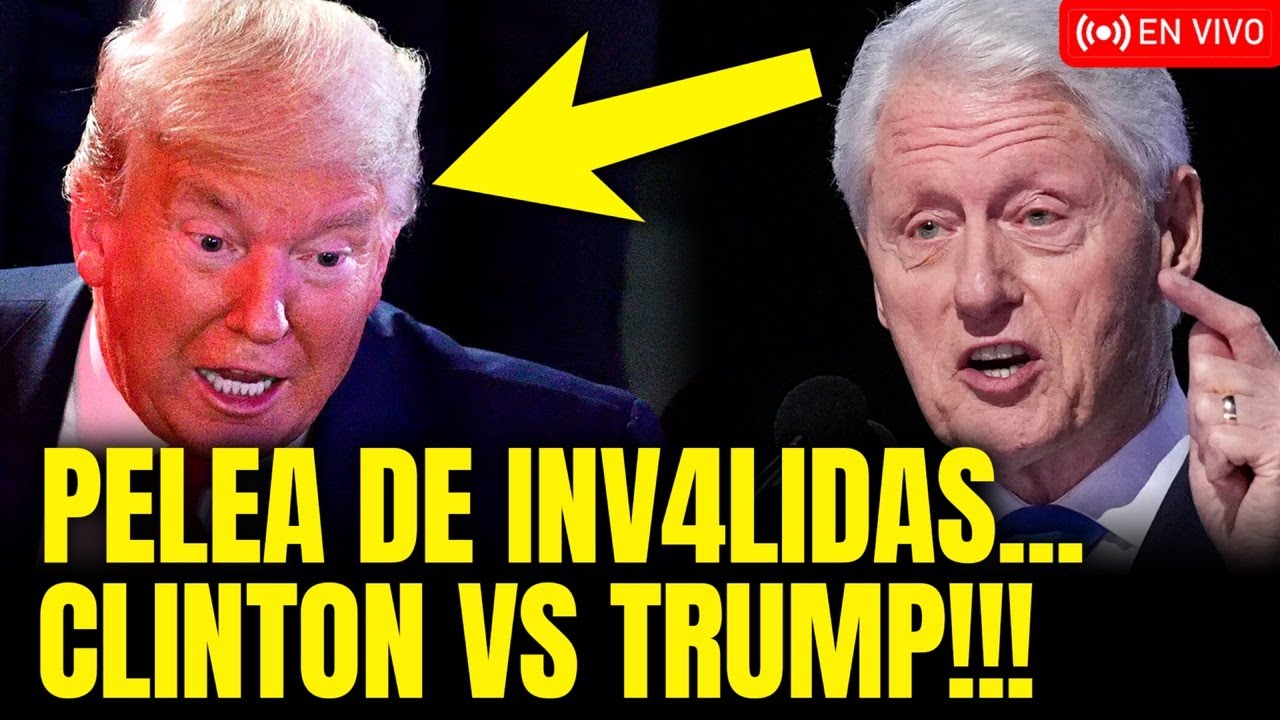 CLINTON LE REGRESA el golpe a TRUMP con los ARCHIVOS EPSTEIN