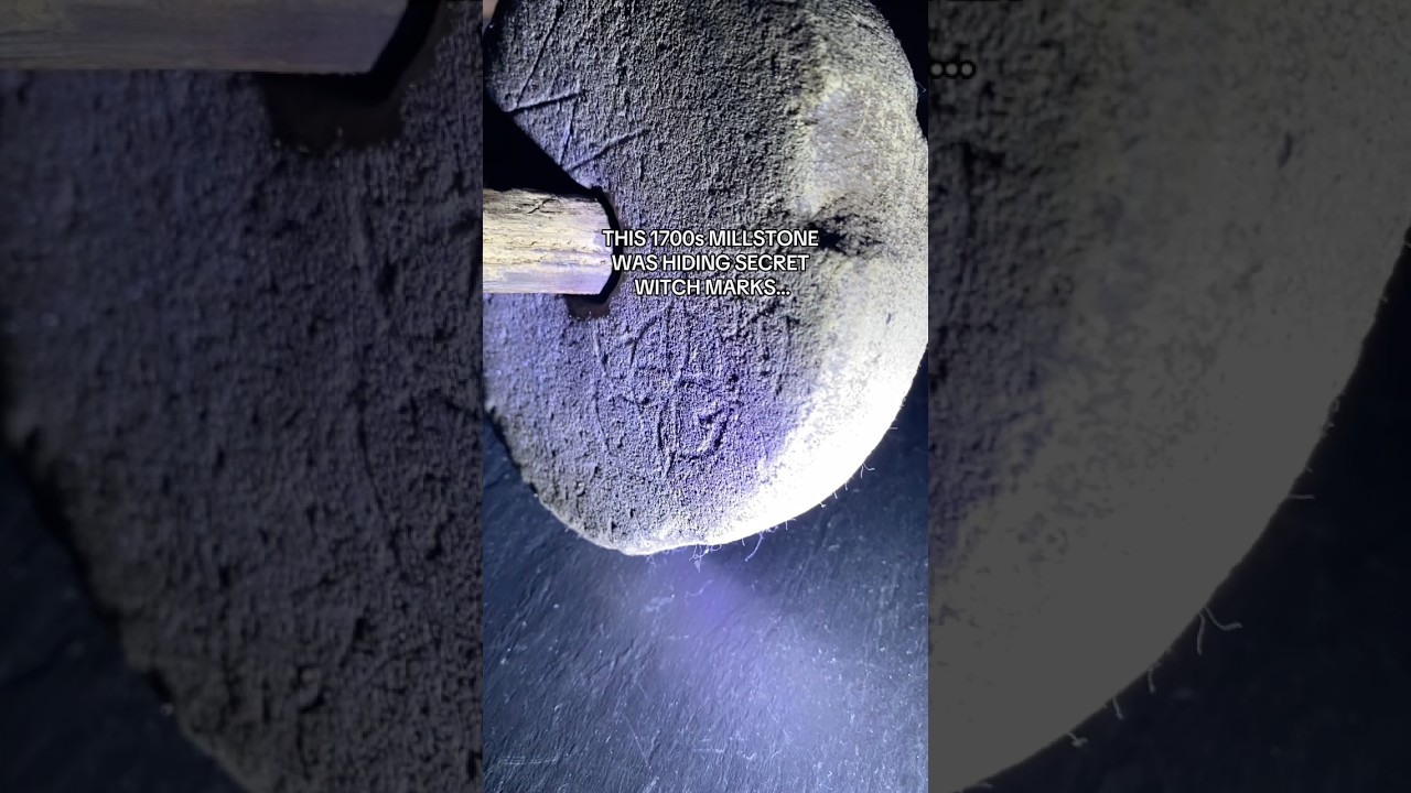 This 1700&rsquo;s Mill Stone Was Hiding Secret Witch Marks