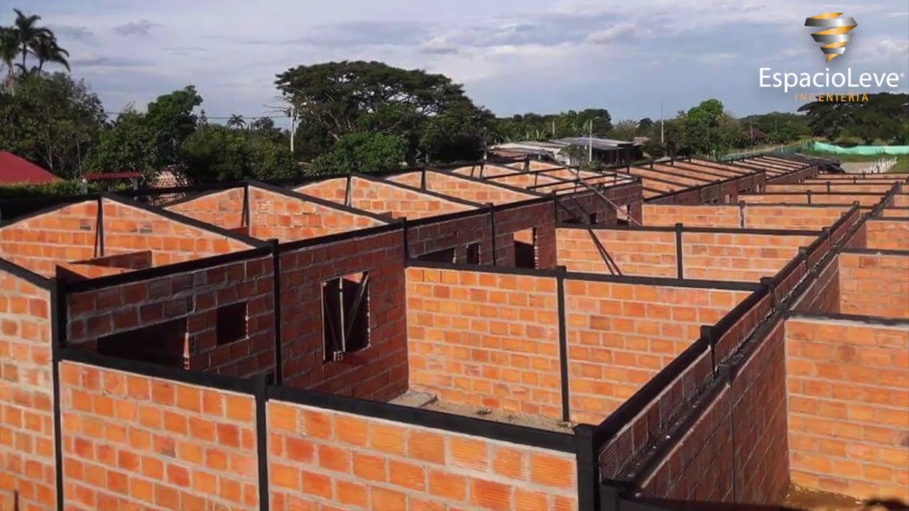 Estructura en acero, Vigas y Columnas para viviendas VIS, VIP
