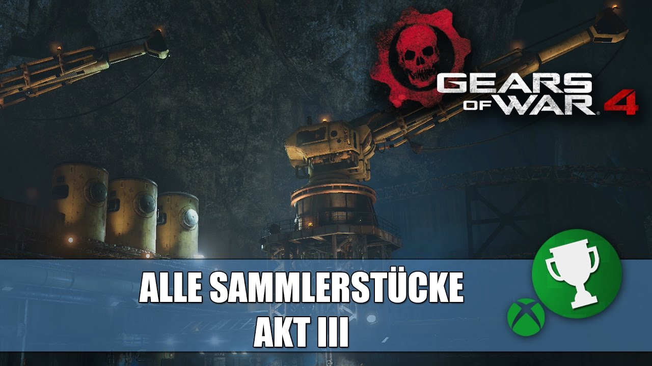 Gears of War 4 &bull; AKT III &bull; Alle Sammlerst&uuml;cke &bull; Sammelwahn Erfolg