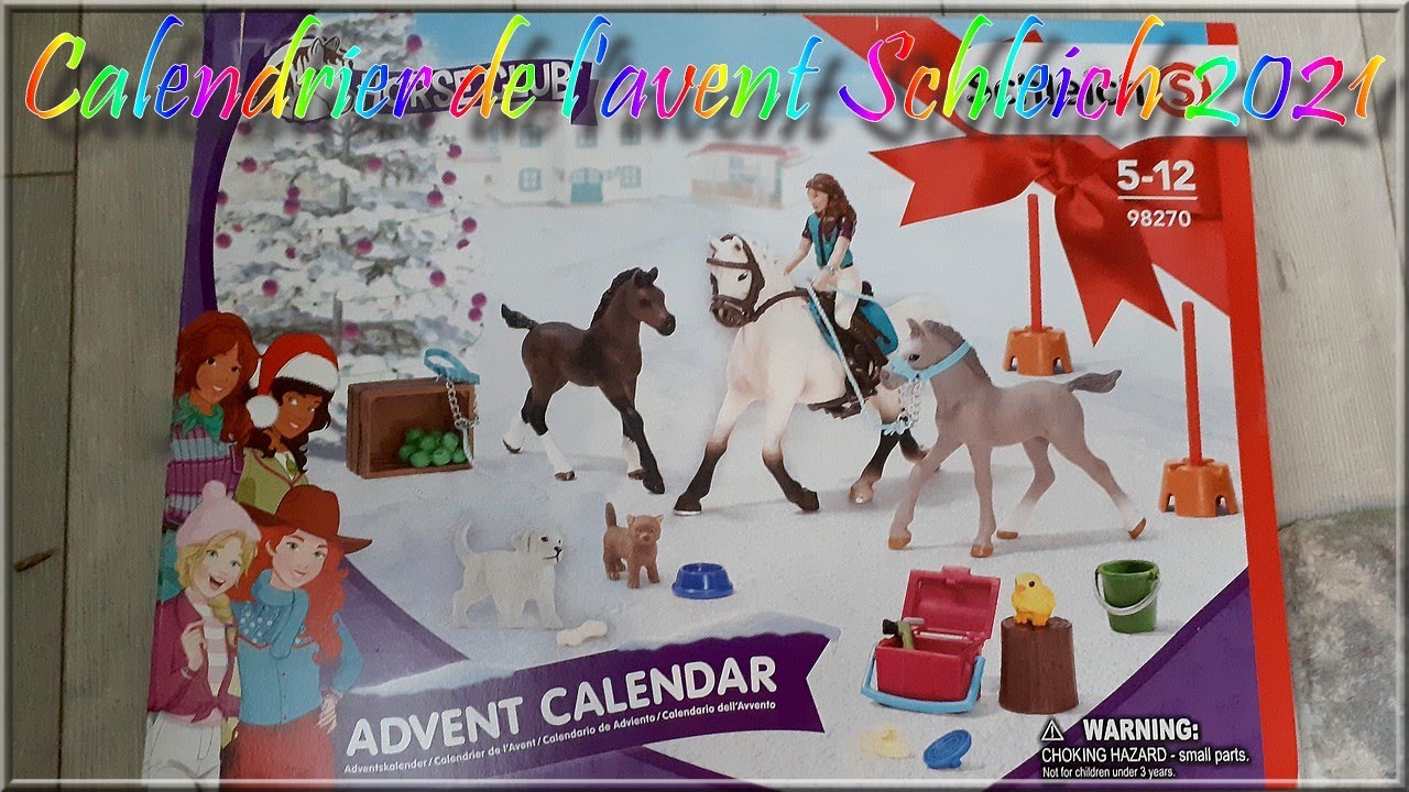 Calendrier de l'avent 2021 Schleich (horse club)