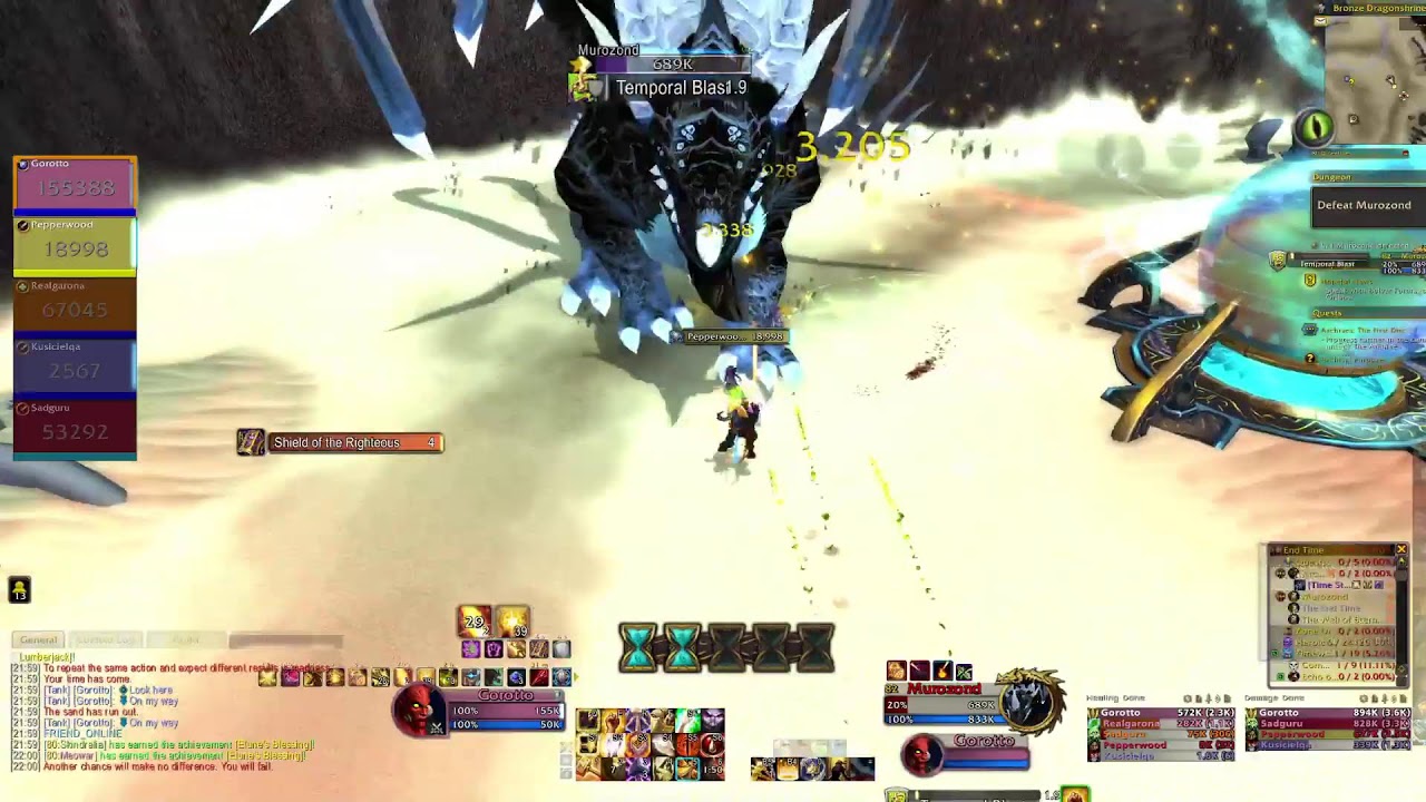WoW Midnight Pre-Patch Timewalking Cataclysm dungeons