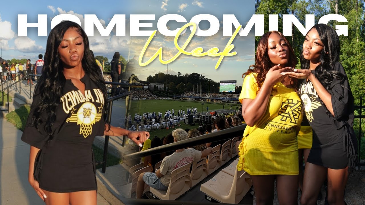 Homecoming Week Vlog| concert, tailgate, hoco game, & stepshow.